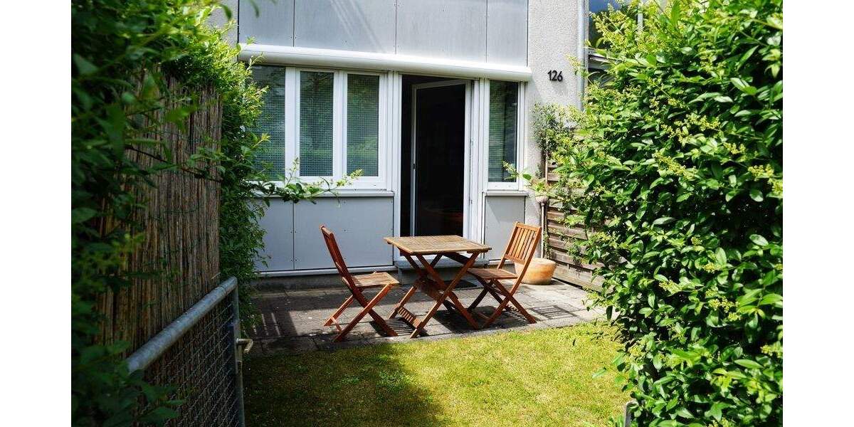 Ruhige 1-Zi-Wohnung mit kleinem Garten! 1 zimmer