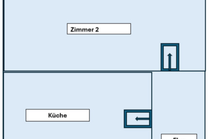 Wohnung Fürth Südstadt - 2 Zimmer, 50 m&sup2;, 450&euro; | Angebot:25233692