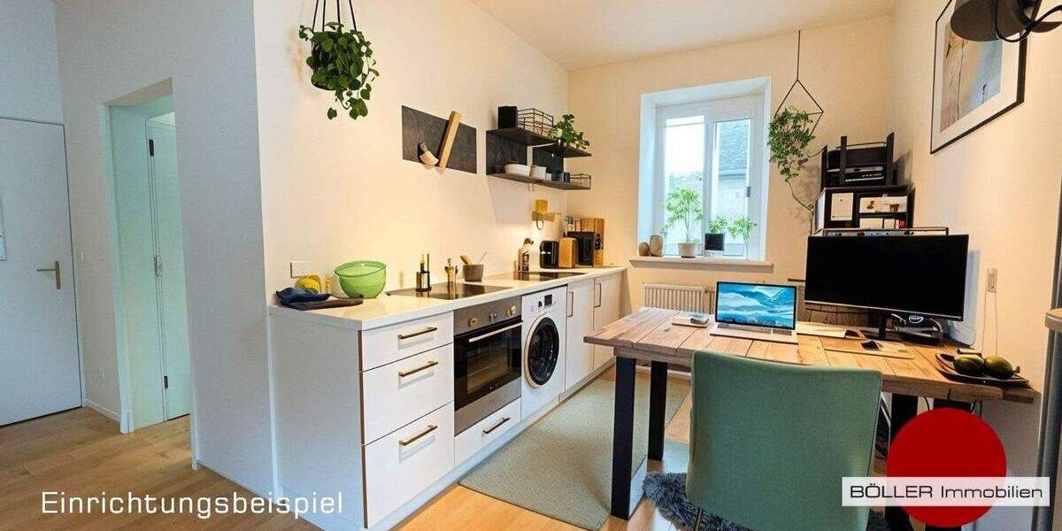 Etagenwohnung Nürnberg Almoshof - 1 Zimmer, 33 m&sup2;, 590&euro; | Angebot:25248823