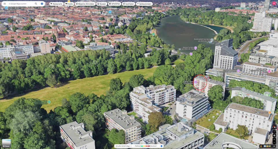 PROVISIONSFREI: 3-Zi.-Wohnung auf der Wöhrder Wiese