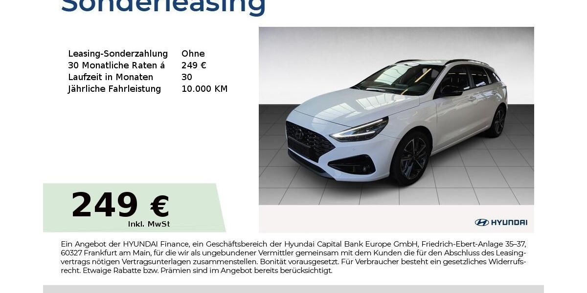 Hyundai i30 11.996 km 21.450 &euro; Fürth 90763