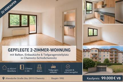 Wohnung Nürnberg Eibach - 2 Zimmer, 63 m&sup2;, 99.000&euro; | Angebot:26285873