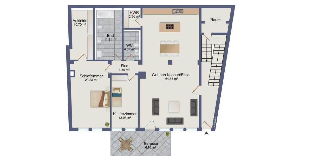 Mehrfamilienhaus, Wohnhaus Nürnberg Steinbühl - 9 Zimmer, 374 m&sup2;, 699.000&euro; | Angebot:25192689