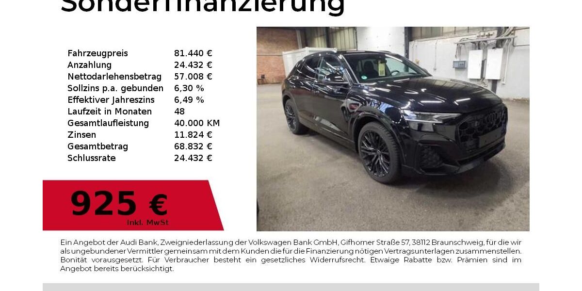 Audi Q8 7.500 km 81.440 &euro; Lauf an der Pegnitz 91207