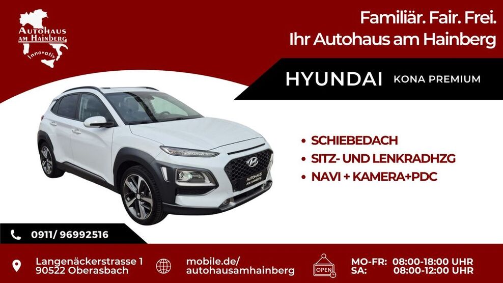 Hyundai KONA 49.680 km 16.990 € Oberasbach 90522