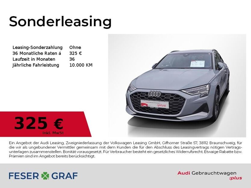 Audi A3 26.969 km 34.980 € Lauf an der Pegnitz 91207
