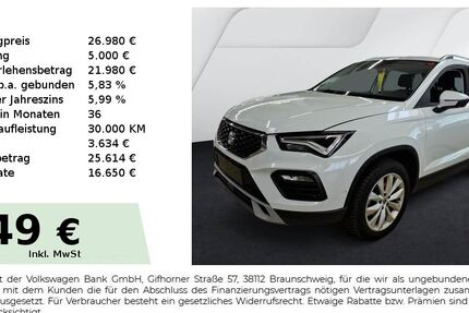 Seat Ateca 24.450 km 26.980 &euro; Lauf an der Pegnitz 91207