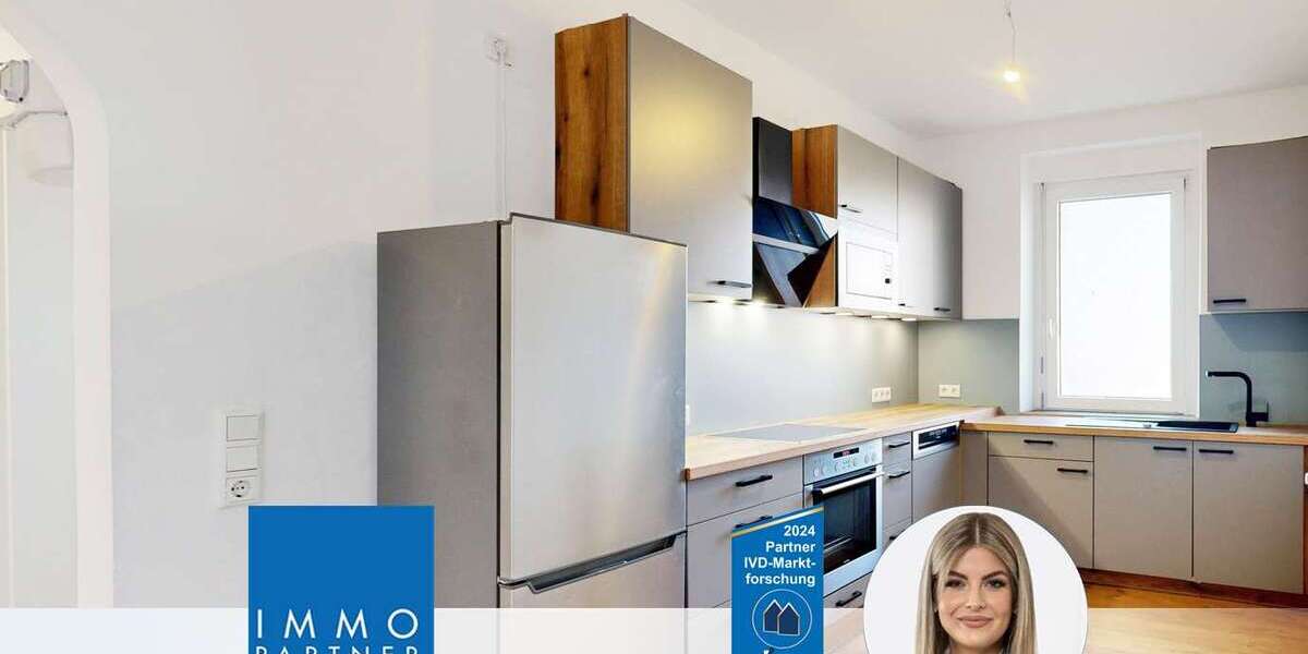 Etagenwohnung Nürnberg Kleinweidenmühle - 2 Zimmer, 54 m&sup2;, 244.000&euro; | Angebot:24818433