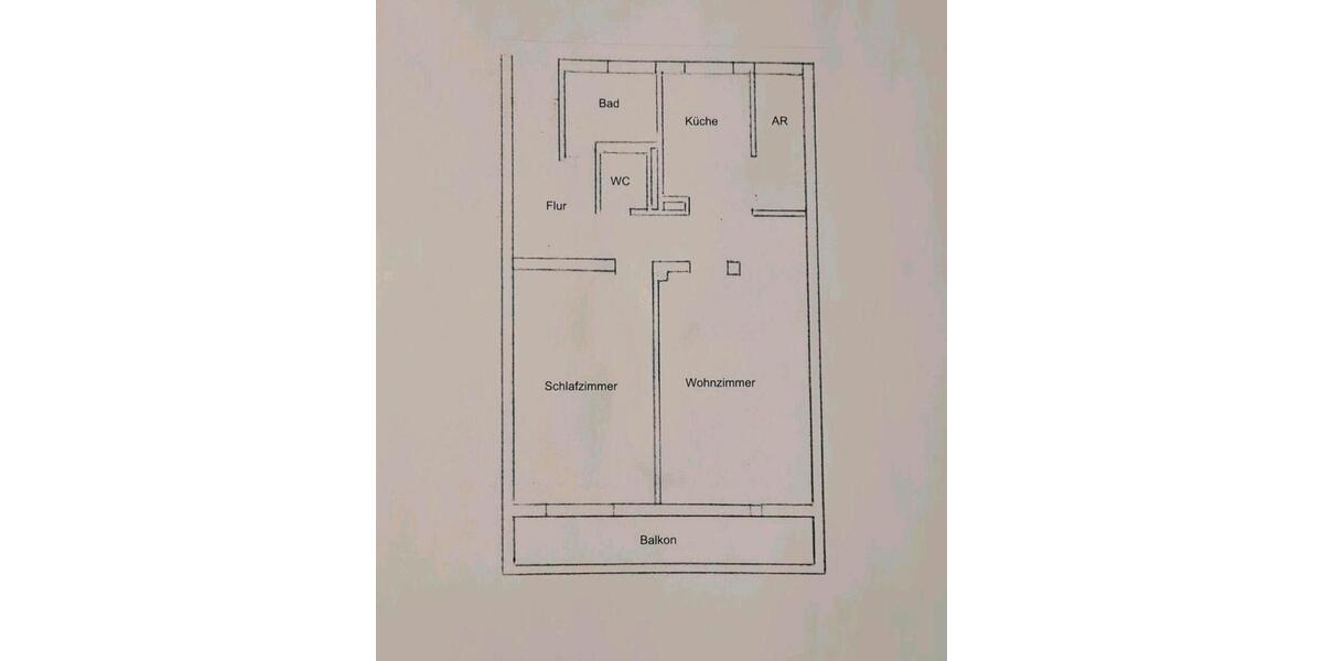 Etagenwohnung Nürnberg Langwasser - 2 Zimmer, 65 m&sup2;, 880&euro; | Angebot:25793602