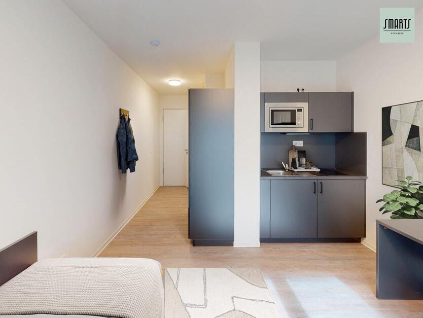 Modernes 1-Zimmer-Apartment zimmer