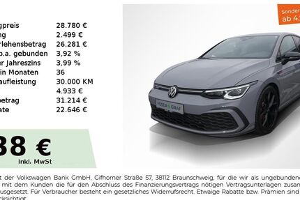 VW Golf 33.497 km 28.780 &euro; Fürth 90763