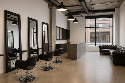 Friseursalon zur Miete Nähe Messe Nürnberg - kein Barbershop zimmer