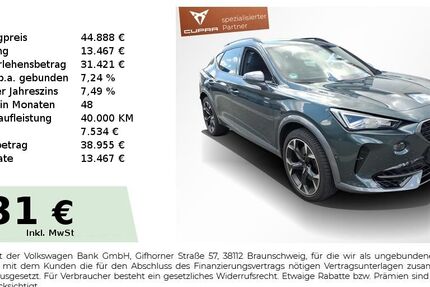 Cupra Formentor 22.950 km 28.980 &euro; Nürnberg 90441