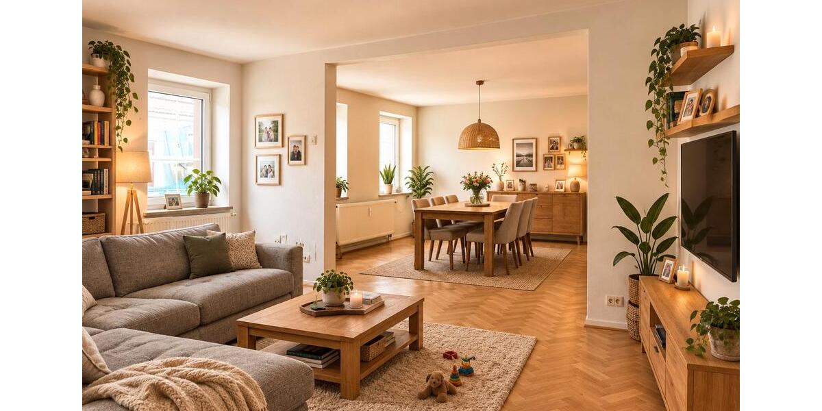 Etagenwohnung Nürnberg Gärten bei Wöhrd - 5 Zimmer, 125 m&sup2;, 1.480&euro; | Angebot:27545060