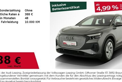 Audi Q4 e-tron 8.352 km 38.990 &euro; Nürnberg 90441