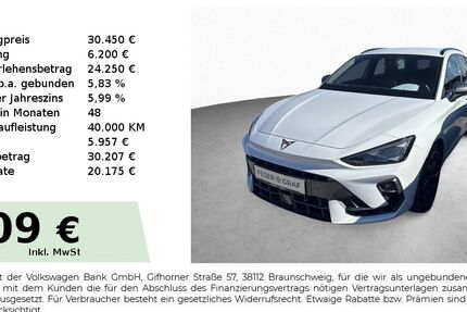 Cupra Leon 21.100 km 28.950 &euro; Schwabach 91126