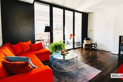 Coole Lage, coole Wohnung! Loftige 2-Zi. Wohnung mit 3 m Raumhöhe, sonniger Loggia, hochwertige Details! 2 zimmer