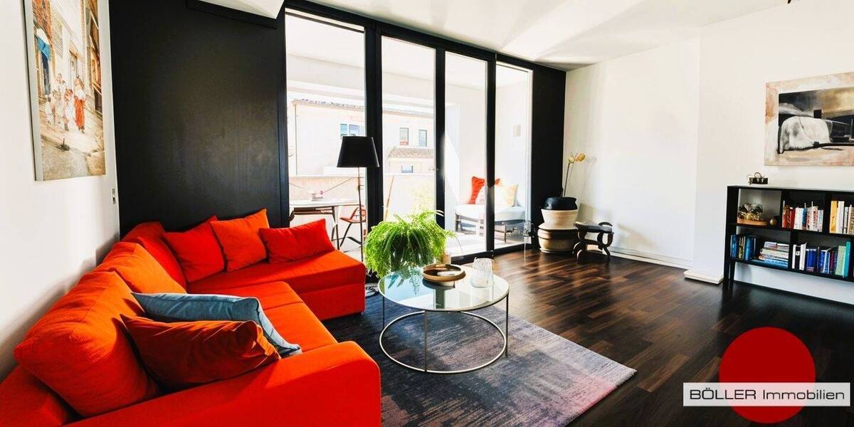 Coole Lage, coole Wohnung! Loftige 2-Zi. Wohnung mit 3 m Raumhöhe, sonniger Loggia, hochwertige Details! 2 zimmer
