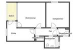 Etagenwohnung Lauf an der Pegnitz Lauf - 2 Zimmer, 57 m&sup2;, 159.000&euro; | Angebot:26875332