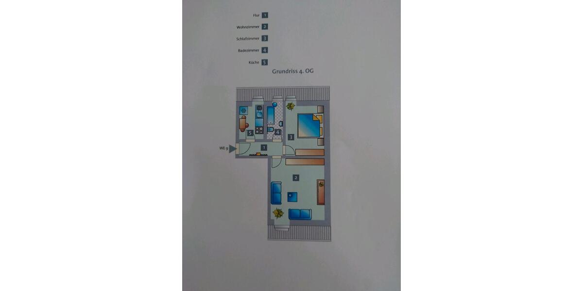 Dachgeschoßwohnung Nürnberg Gärten bei Wöhrd - 2 Zimmer, 42 m&sup2;, 140.000&euro; | Angebot:25712913