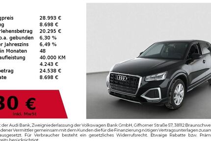 Audi Q2 7.900 km 27.980 &euro; Nürnberg 90411