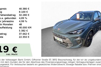 Cupra Terramar 9.990 km 40.380 &euro; Schwabach 91126