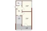 Etagenwohnung Nürnberg Altenfurt - 2 Zimmer, 61 m&sup2;, 623&euro; | Angebot:26330004