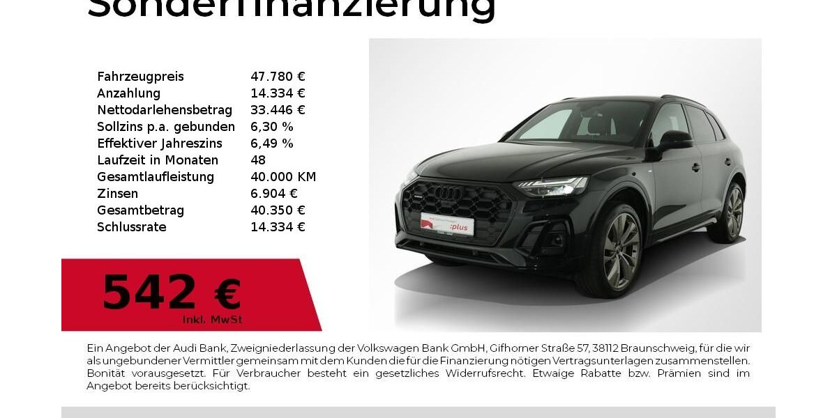 Audi Q5 7.300 km 47.780 &euro; Nürnberg 90411