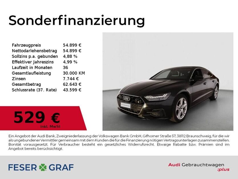 Audi A7 28.606 km 54.899 € Lauf an der Pegnitz 91207