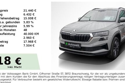Skoda Karoq 91.150 km 20.980 &euro; Nürnberg 90431