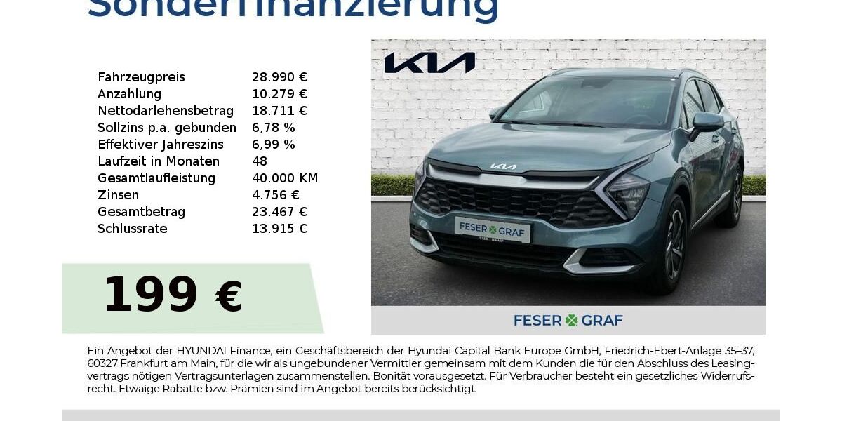 Kia Sportage 20.604 km 28.850 &euro; Roth 91154