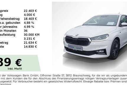 Skoda Fabia 4.350 km 22.403 &euro; Lauf an der Pegnitz 91207