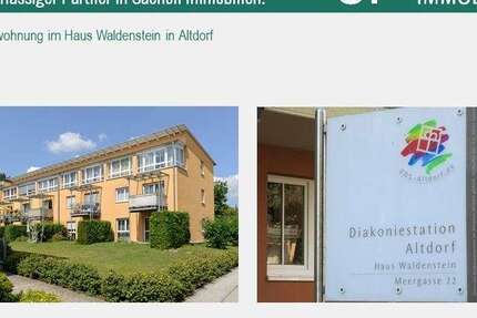 Wohnung Altdorf b. Nürnberg - 2 Zimmer, 55 m&sup2;, 695&euro; | Angebot:27127835