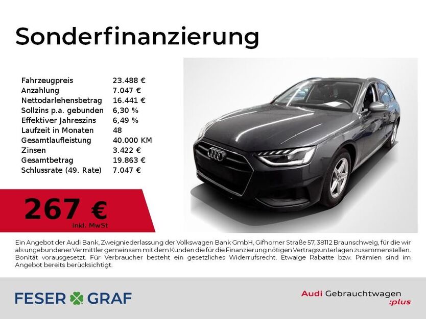 Audi A4 112.600 km 23.488 € Nürnberg 90411