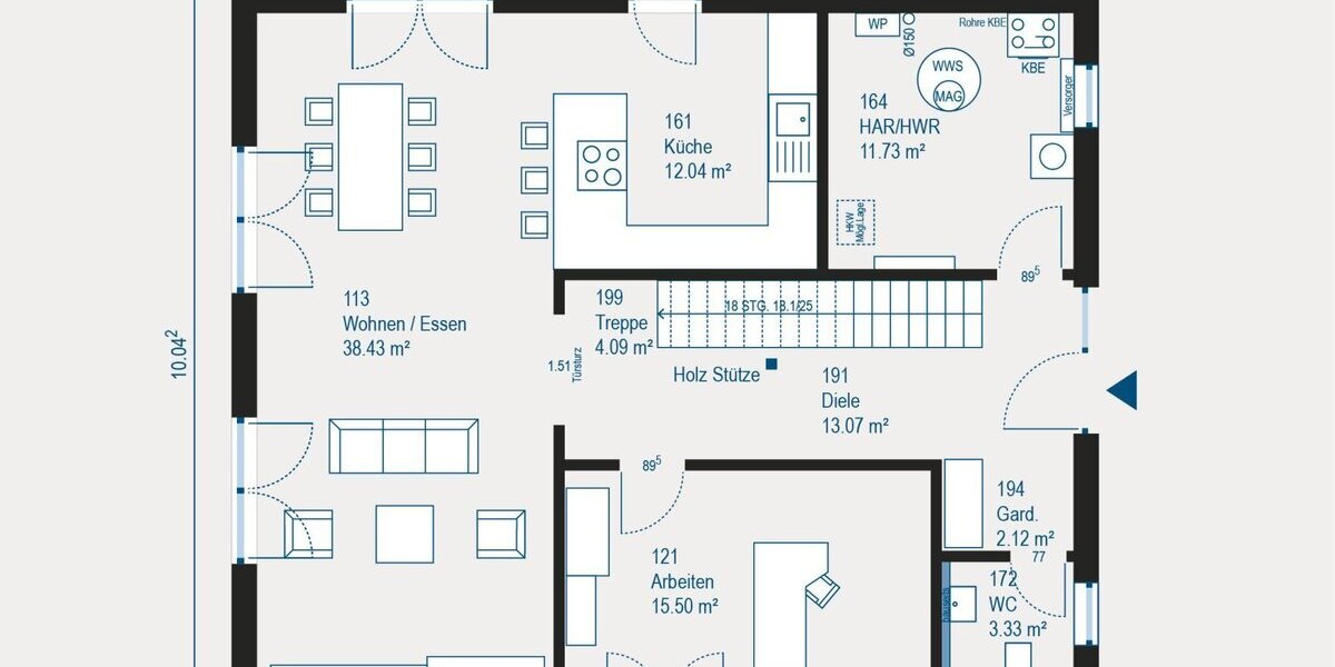 Ihr individuell geplantes Einfamilienhaus in Emskirchen - Komfort und Qualität nach Ihren Wünschen - Einfamilienhaus Emskirchen | Angebot:27531590