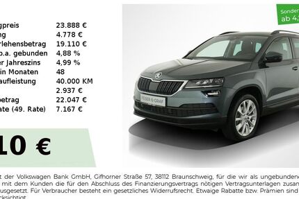Skoda Karoq 25.450 km 23.888 € Nürnberg 90441