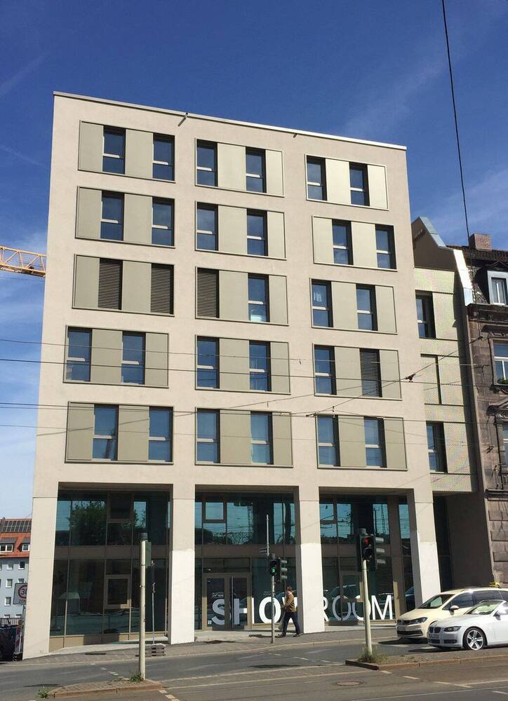 Moderne Büro - Kanzlei Praxis Fläche in Filetlage Nbg. Zentrum – 4 hochwertig ausgestatte Räume zzgl. Empfang , Küche und 2 WC´s Erstbezug 2018