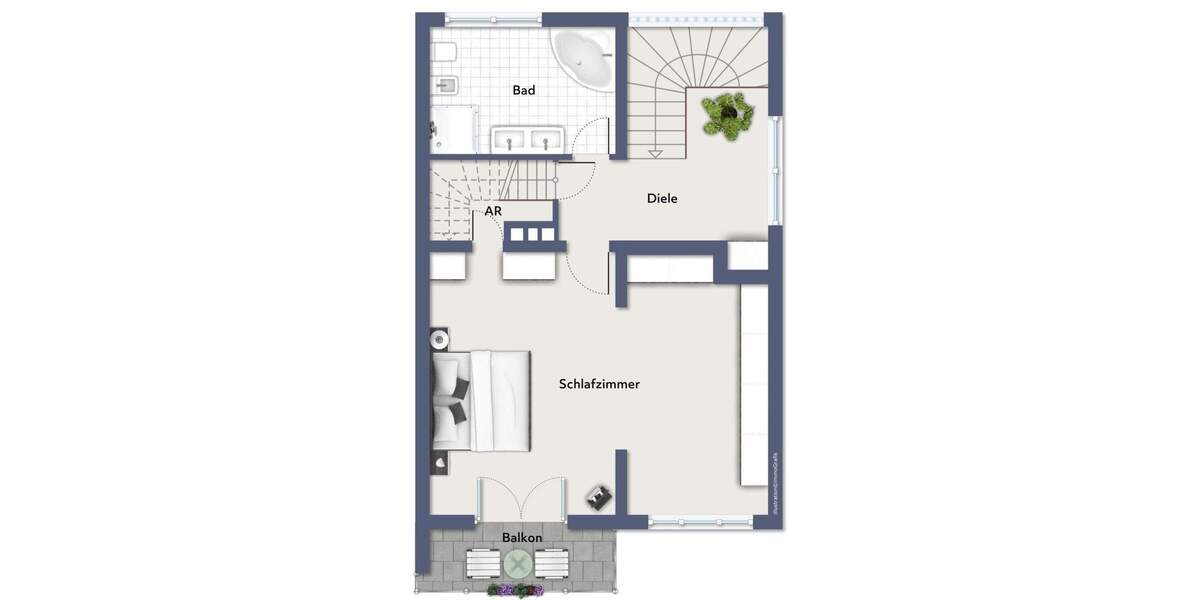Großzügige Doppelhaushälfte mit großem Garten, 2 Einzelgaragen und Sauna 6 zimmer