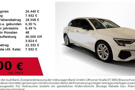 Audi A3 56.300 km 26.440 &euro; Nürnberg 90411