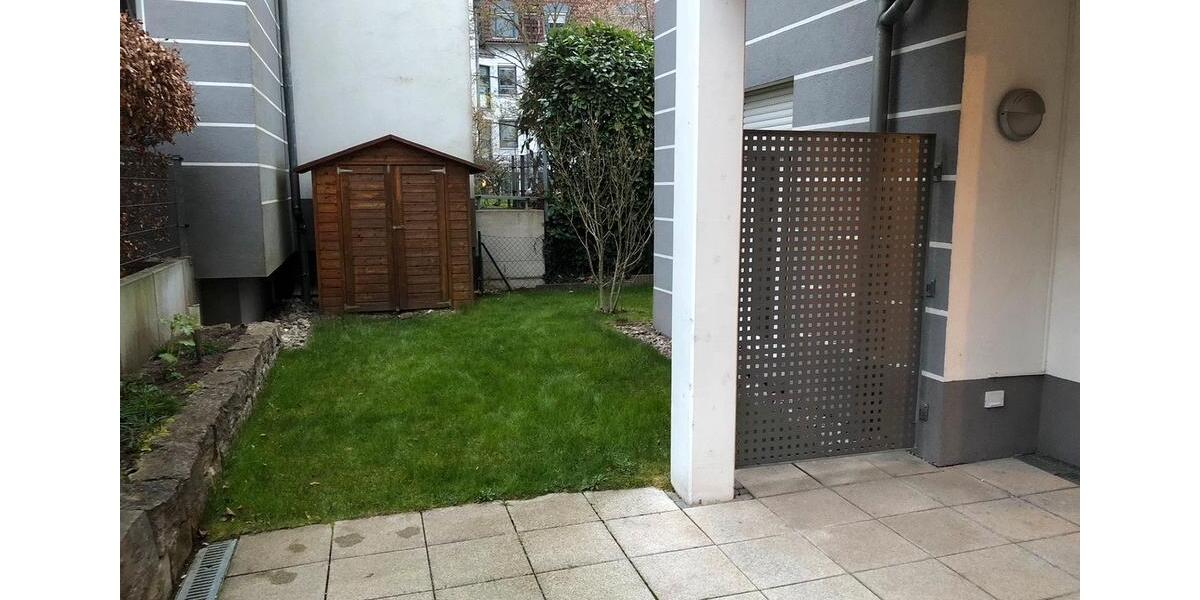 Moderne Terrassenwohnung mit großem Garten in Erlenstegen 3 zimmer