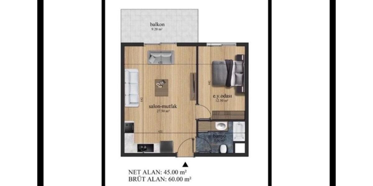 Etagenwohnung Fürth Südstadt - 2 Zimmer, 55 m&sup2;, 125.000&euro; | Angebot:25425820