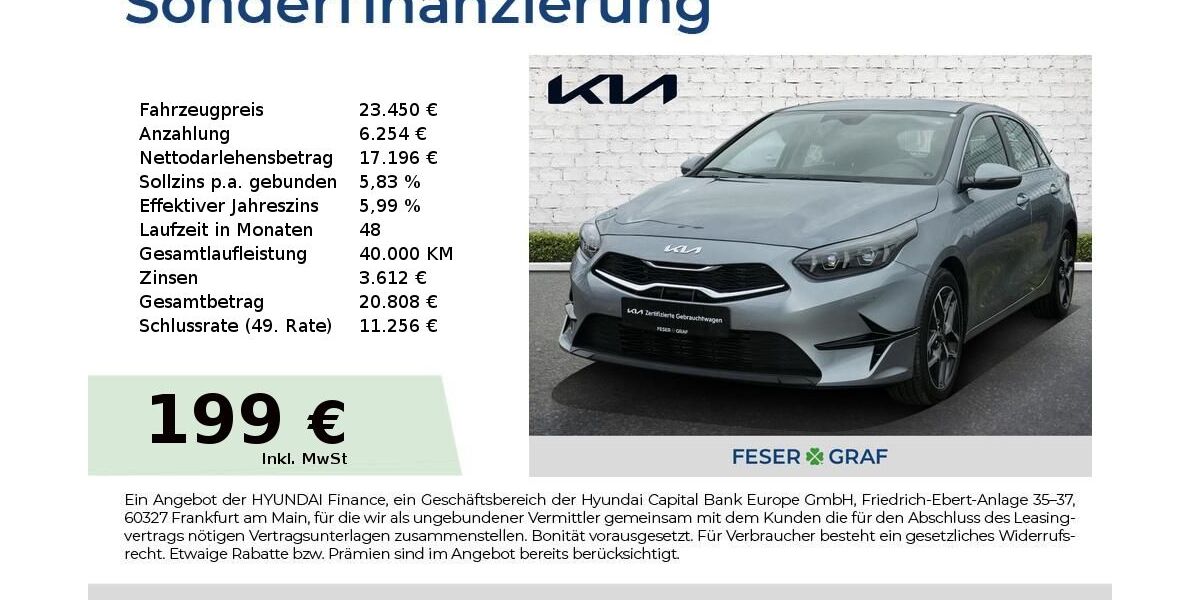 Kia ceed / Ceed 5.847 km 23.450 &euro; Roth 91154