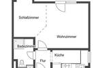 Etagenwohnung Nürnberg Almoshof - 1 Zimmer, 42 m&sup2;, 139.000&euro; | Angebot:26674157