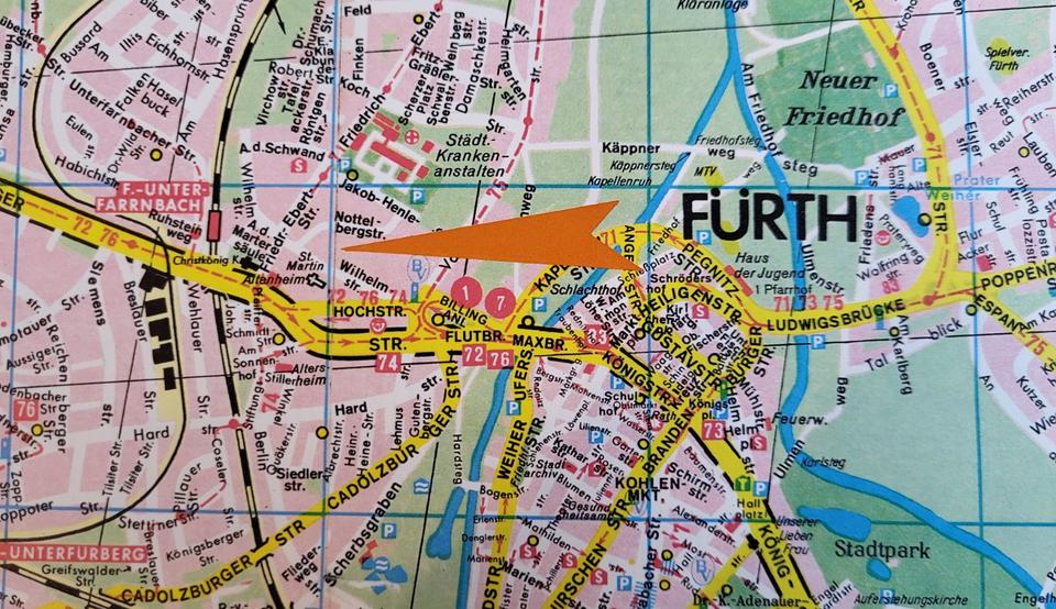 Etagenwohnung Fürth Eigenes Heim - 2.5 Zimmer, 65 m&sup2;, 230.000&euro; | Angebot:25722996