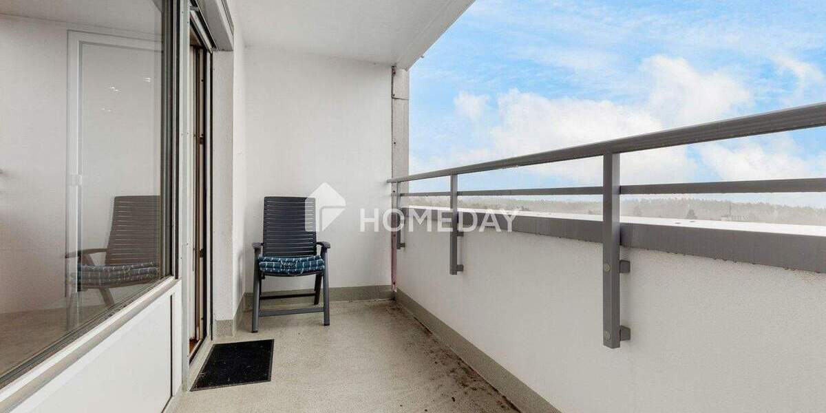 Weitblick über die Stadt: Lichtdurchflutete 3-Zimmer-Wohnung in der 10. Etage 3 zimmer