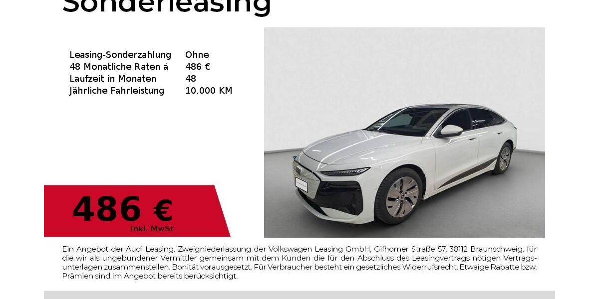 Audi A6 e-tron 7.879 km 55.540 &euro; Erlangen 91058