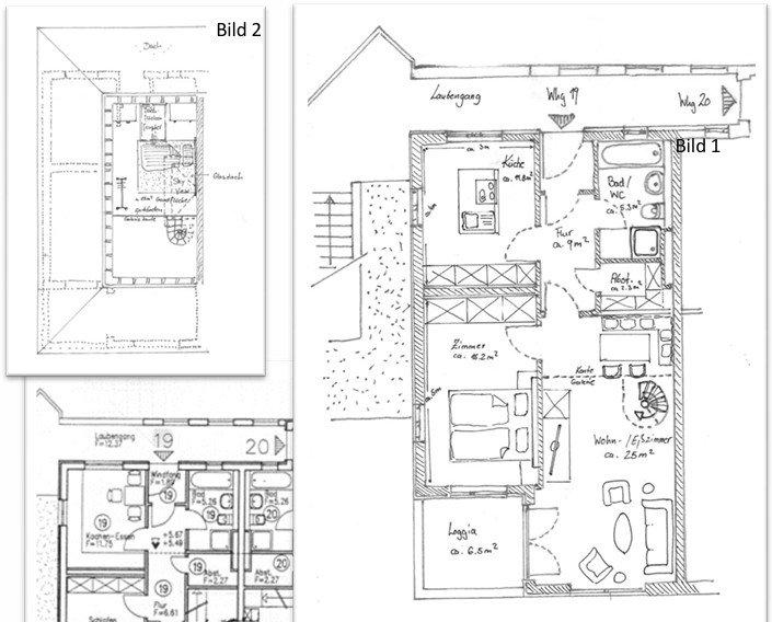 Dachgeschoßwohnung Fürth Bislohe - 2.5 Zimmer, 78 m&sup2;, 349.000&euro; | Angebot:26931240