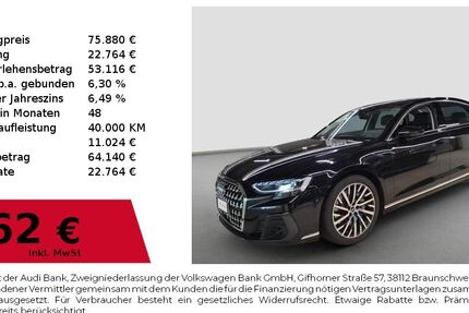 Audi A8 7.103 km 75.880 &euro; Nürnberg 90411