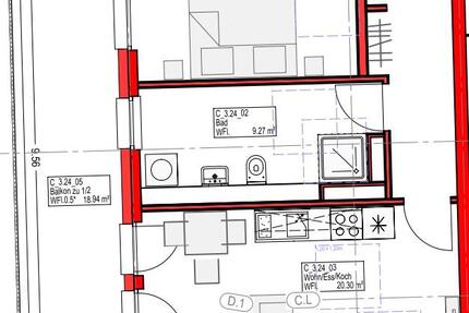 2-Zimmer Wohnung zur Miete 2 zimmer