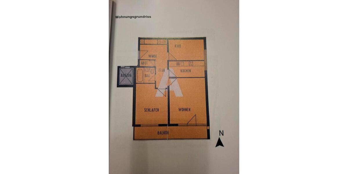 Etagenwohnung Erlangen Bruck - 3 Zimmer, 70 m&sup2;, 249.000&euro; | Angebot:27179583